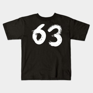 Number 63 Kids T-Shirt